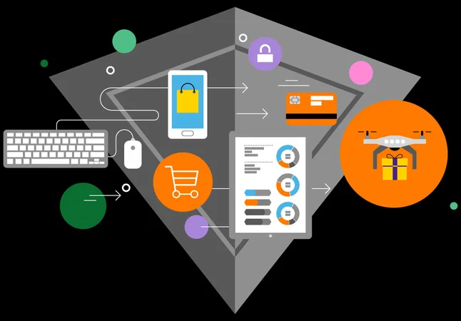 Icoon schild met devices