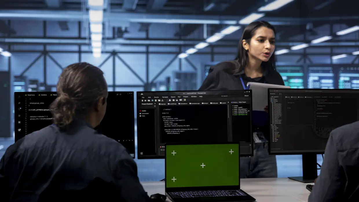 Engineer looking into AI Zero Trust regulations for cybersecurity Engineer looking into AI Zero Trust regulations for cybersecurity