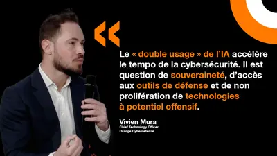 L'analyse de Vivien Mura, CTO d'Orange Cyberdefense, sur Anthopic et le modèle Claude Mythos. Vivien Mura, CTO d'Orange Cyberdefense, partage sa vision concernant l'entrée des pur players de l'IA dans le domaine de la cybersécurité.