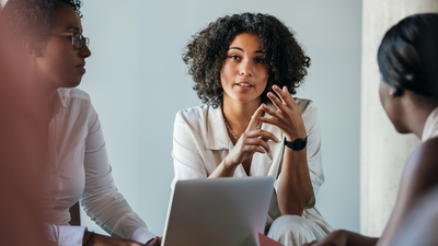 meeting woman