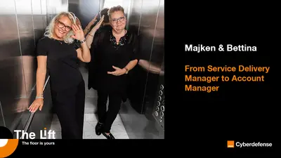 Explore the eleventh episode of "The Lift" series with Majken Præst and Bettina Nyberg. Majken Præst and Bettina Nyberg take the Lift to the next floor to share their mutual experience.