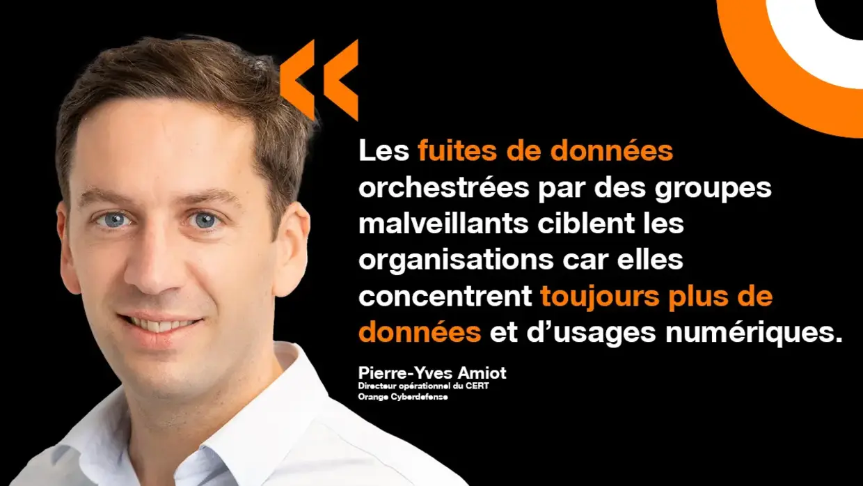 Tout sur les fuites de données avec Pierre-Yves Amiot, Directeur opérationnel du CERT Orange Cyberdefense. Pierre-Yves Amiot, directeur opérationnel du CERT Orange Cyberdefense, analyse le phénomène croissant des fuites de données.