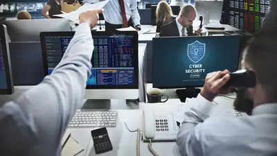 Cyber Security Protection Firewall Interface Concept