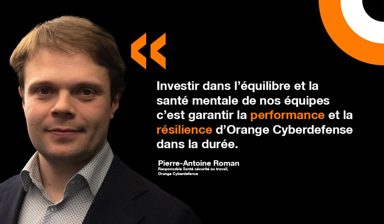 Pierre-Antoine Roman, Responsable Santé et sécurité chez Orange Cyberdefense. Pierre Antoine Roman, Responsable Santé et sécurité chez Orange Cyberdefense.