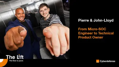 Explore the fifth episode of The Lift series with Pierre Lelièvre and John-Lloyd Hamlet. Pierre Lelièvre and John-Lloyd Hamlet take the Lift to the next floor to share their mutual experience.