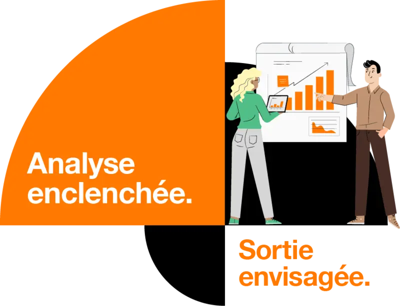 icône illustrant une analyse enclenchée