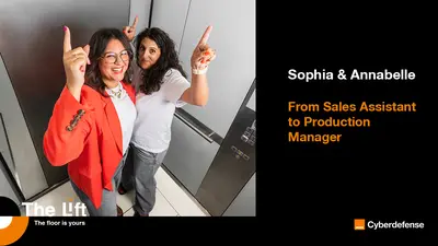 Explore the third episode of The Lift series with Sophia Zaoui and Annabelle Ruiz. Sophia Zaoui and Annabelle Ruiz take the Lift to the next floor and share their mutual experience.