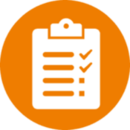 Icône représentant une checklist