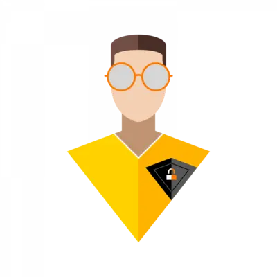 Illustration représentant un expert d'orange cyberdefense