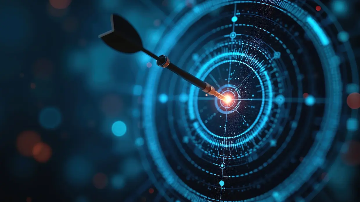 Vulnerability management in cybersecurity Afbeelding digitaal schot in de roos